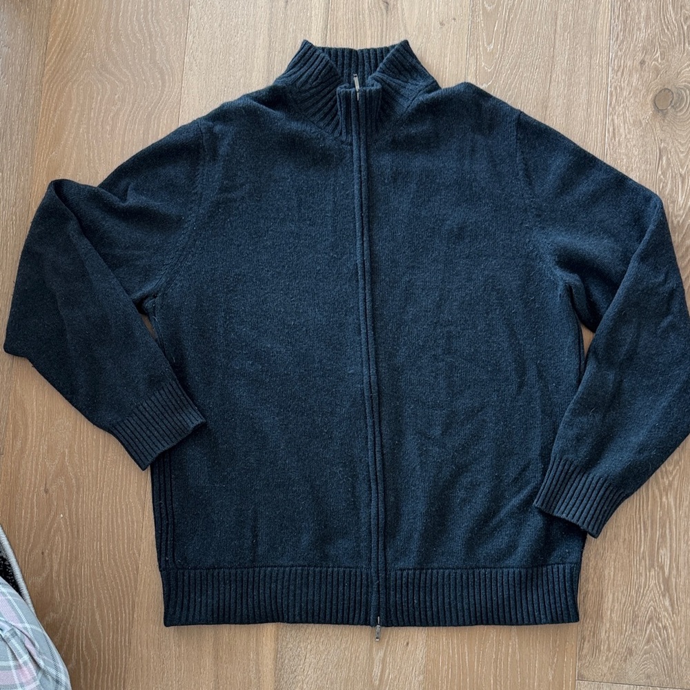 Loro Piana Dark Gray Baby Cashmere Sweater